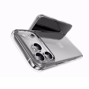 Rock Crystal Shield Series Suojakuori iPhone 17 Pro:lle läpinäkyvä