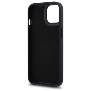 KARL LAGERFELD Suojakuori iPhone 15:lle KLHCP15S3DRKSDLK (3D Rubber Signature) musta