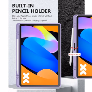 Tech-Protect SmartCase Pen Suojakuori Lenovo Idea Tab 11.0 TB-336:lle - violetti