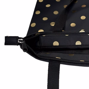 Ostoskassi Wonder wzór 2 kultainen polka-dot