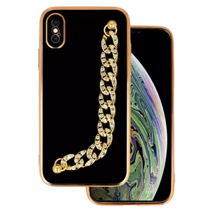 Trend Suojakuori iPhone X/XS:lle - design 4 - musta