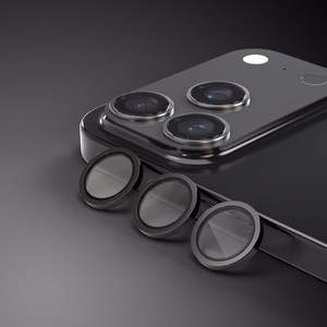 Etteri kameran suojalasi iPhone 17 Pro / 17 Pro Max musta