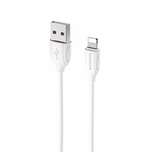 USB cable Borofone BX19 USB-A to Lightning 1.0m white