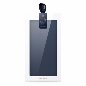 Dux Ducis Skin Pro suojakuori Realme 10 Pro+:lle läppäsuojus korttilokerolla lompakko jalusta sininen