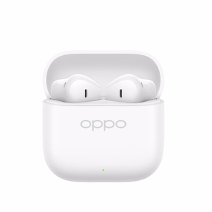 OPPO täysin langattomat kuulokkeet Enco Buds3 Bluetooth, korvansisäiset, mikrofoni, lumivalkoinen, langaton