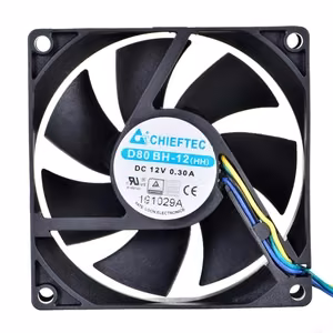 CHIEFTEC 80x80x25mm Ball Bearing PWM FAN
