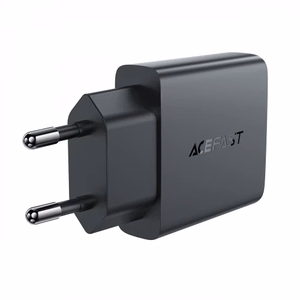 Acefast A65 PD 20W GaN USB-C Ultra Slim Wall Charger - Black