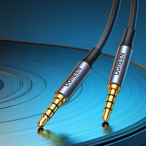 Ugreen AV183 20785 -kaapeli 3,5mm minijack / 3,5mm minijack 3m - harmaa