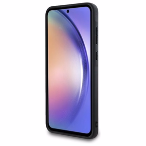 Guess 4G Big Metal Logo Suojakuori Samsung Galaxy A55:lle - ruskea