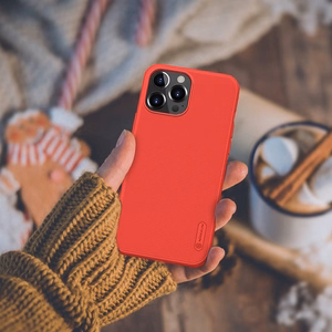Nillkin Super Frosted Shield Pro suojakuori Apple iPhone 13 Pro Max -laitteelle, musta