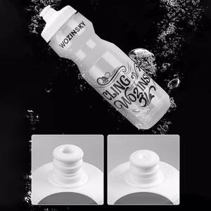 Wozinsky WBR-01T 750ml pyöräpullo - läpinäkyvä