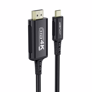 Acefast C1 USB-C / HDMI videokaapeli 4K 60 Hz HDR 1,8 m - musta
