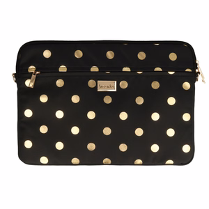 Wonder Sleeve Kannettava 17 tuumaa kultainen polka-dot