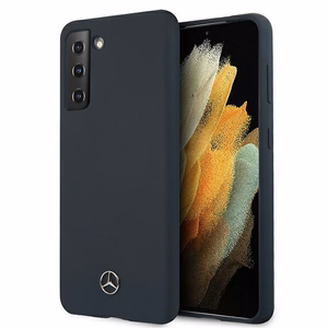 Mercedes Silikoni Line kotelo Samsung Galaxy S21 - sininen