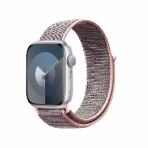 Crong Nylon Sport strap for Apple Watch 38 / 40 / 41 / 42 mm, light pink