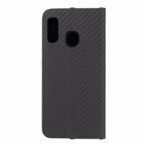 Flip case for Samsung A20e Luna Book Carbon black