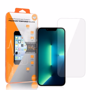 Tempered Glass Orange for Apple iPhone 13/13 Pro/14/16e/17e