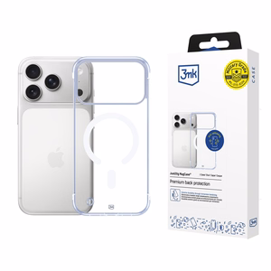 3mk Just20g MagCase iPhone 17 Pro Max:lle - Läpinäkyvä