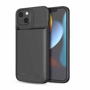 Tech-Protect PowerCase iPhone 13 / 13 Pro -puhelimelle, jossa on 4800mAh Powerbank - musta