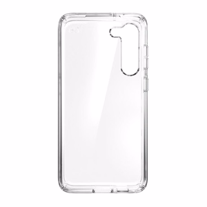 Speck Presidio Perfect-Clear case for Samsung Galaxy S23+, with Microban antimicrobial protection