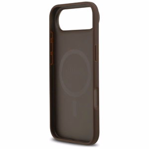 Guess 4G Circle Classic Logo MagSafe Suojakuori iPhone Airille - ruskea
