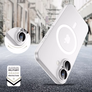 Tech-Protect MagSlim MagSafe Suojakuori iPhone 16:lle - musta