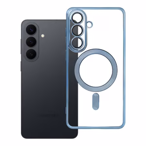 Suojakuori Samsung S26 PLUS:lle Electro Mag Cover yhteensopiva MagSafen kanssa sininen