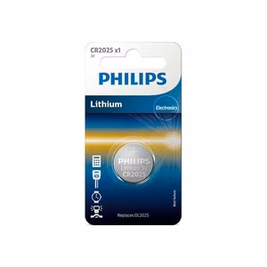 Akku PHILIPS CR2025 Lithium 1kpl Blister