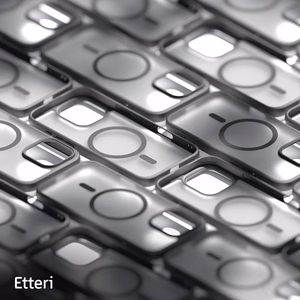 Etteri Matt Mag case for iPhone 16 Pro 6,3" black