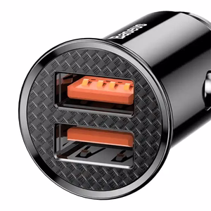Car charger Baseus (CCALL-YD01) (2xUSB 30W) black