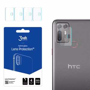 3MK Flexible Glass Lens Hybridilasi HTC Desire 20 Plus kameralle 4 kpl