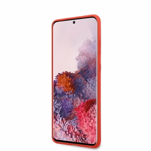 Ferrari silikonikotelo Samsung Galaxy S20 - punainen