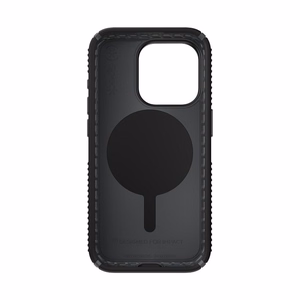 Speck Presidio2 Grip ClickLock MagSafe-suojakuori iPhone 15 Pro -puhelimelle, musta/liuskeenharmaa