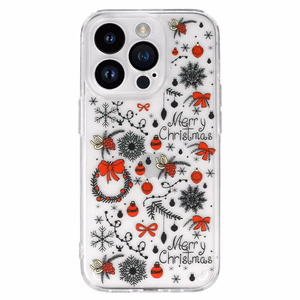TEL PROTECT Joulu Suojakuori Samsung S23 Ultralle Design 5 läpinäkyvä