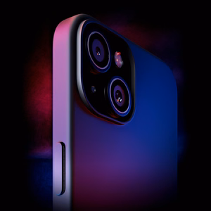 3mk Matt Case Pro Apple iPhone 15:lle - Matta musta