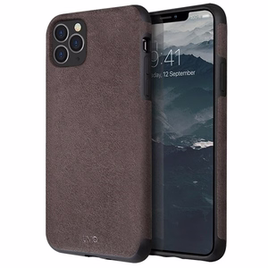 Uniq Sueve kotelo iPhone 11 Pro:lle - tummanharmaa