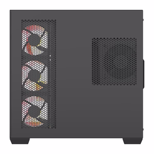 DarkFlash C280 tietokoneen kotelo (musta) + 7 tuuletinta