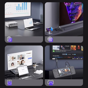 Wozinsky USB-C - HDMI 4K 60Hz Kaapeli 1,8m - Musta