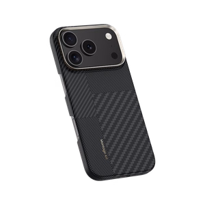 Benks Montage Magneettinen Armor Air Kevlar Suojakuori Metal Frame 600D+1500D (MB70) iPhone 17 Pro Max:lle musta