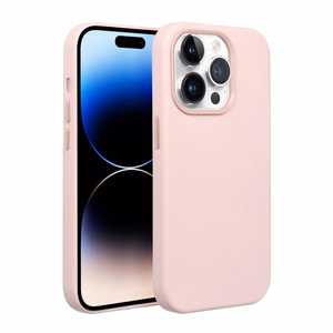 Nahkainen Mag Cover -suojakuori Samsung S25 PLUS:lle yhteensopiva MagSafen kanssa vaaleanpunainen