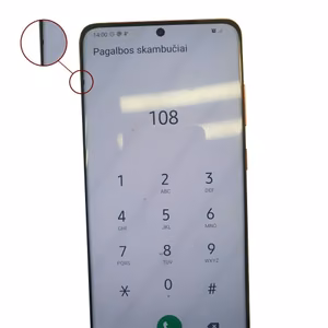 LCD-näyttö yhteensopiva Samsung G985 S20 Plus / Aura Red / (Telemax uusittu) (vioilla 108)