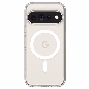 Spigen Ultra Hybrid Mag MagSafe-suojakuori Google Pixel 11 Pro XL – läpinäkyvä ja valkoinen