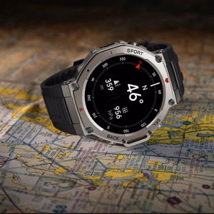Blavec Smartwatch M-04 Falcon AMOLED GPS Voice Call (SWM04-GP) graphite + 1 band