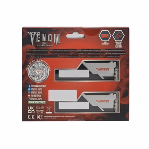 Patriot Viper Venom AMD DDR5 -keskusmuisti, 32 GB (2 × 16 GB), 6000 MHz, CL28, EXPO, VV532G60C28AK