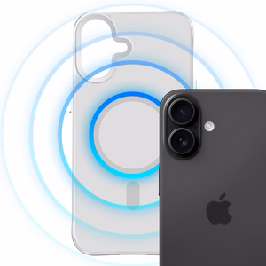 3mk Smoke MagCase - suojakuori iPhone 17:lle - valkoinen-läpikuultava