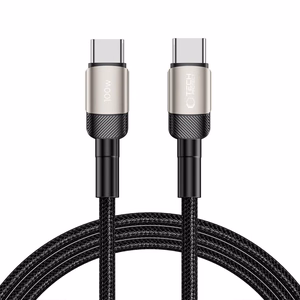Tech-Protect UltraBoost Evo USB-C / USB-C PD -kaapeli 100W 5A 2 m - titaani