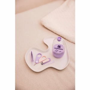 Momini Lilac Purple vauvan kynsienhoitosetti