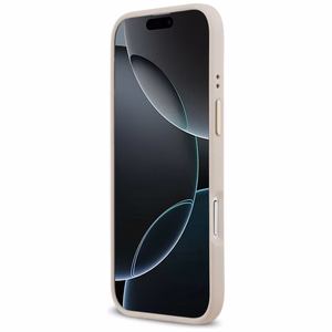 GUESS Suojakuori IPHONE 17 Air MagSafe GUHMP17MP4GRMDEP (PU W/ 4G Strass Logo) vaaleanpunainen