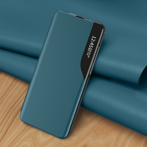 Eco Leather View Case Elegant Flip Cover Case with Stand Function Xiaomi Redmi K40 Pro + / K40 Pro / K40 / Poco F3 Red