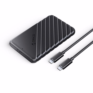Orico 25PW1C-C3 2.5 tuuman HDD/SSD USB-C 3.1 6Gb/s levyasema - musta